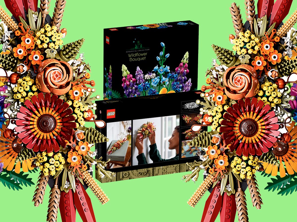 Lego botanical collection 2023 Flower bouquet centrepiece The Independent